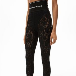 High waisted lace Alexander Wang Leggings